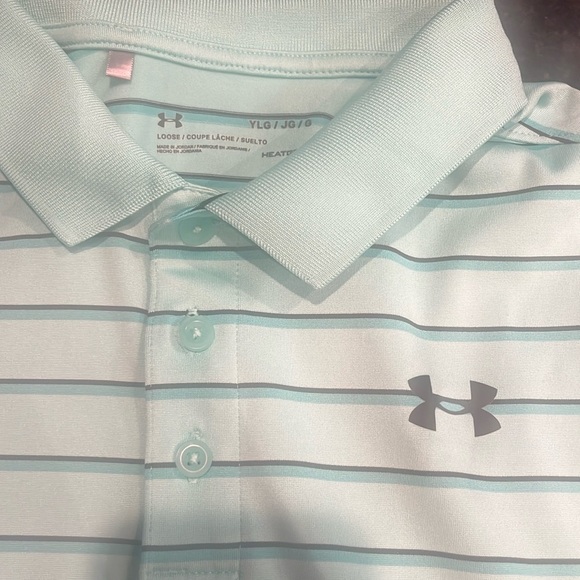 Boys UNDER ARMOR POLO SHIRT.. - Picture 3 of 4